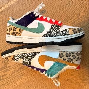 Nike Dunk Low “Safari Mix” Sneakers